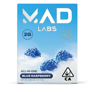 Mad Labs - Mad Labs | Blue Raspberry | All-In-One Vape | 2g
