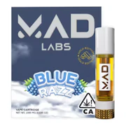 Mad Labs | Blue Razz | Gold Edition Vape Cartridge | 1g