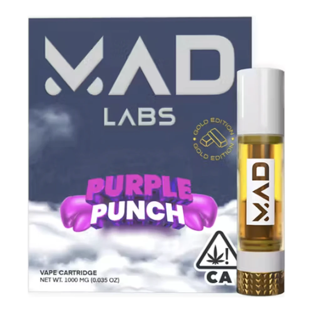 Mad Labs - Mad Labs | Purple Punch | Gold Edition Vape Cartridge | 1g Main Image