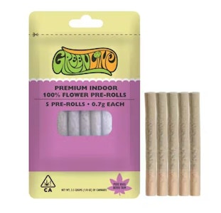 GREEN LINE - [Greenline] Preroll 5 Pack - 3.5g - MADD FRUIT (H)