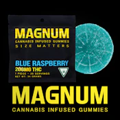 Magnum-Blue Raspberry-200mg Gummy