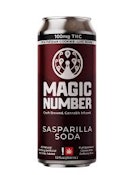 Magic Number 100mg Sasparilla Sativa Dominant Soda