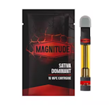 Sour Diesel -Sativa- 73.18% THC | 1g Vape Cartridge | Magnitude       -o4 front