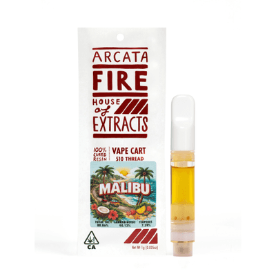 Arcata Fire | Malibu | Cured Resin | Cartridge