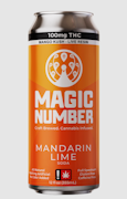 Magic Number Mandarin Lime Soda 100mg