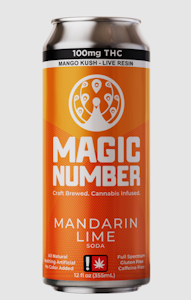 MAGIC NUMBER - Magic Number Mandarin Lime Soda 100mg