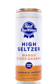 Mango Blood Orange - PBR Infused Seltzer - 10mg - Pabst Labs