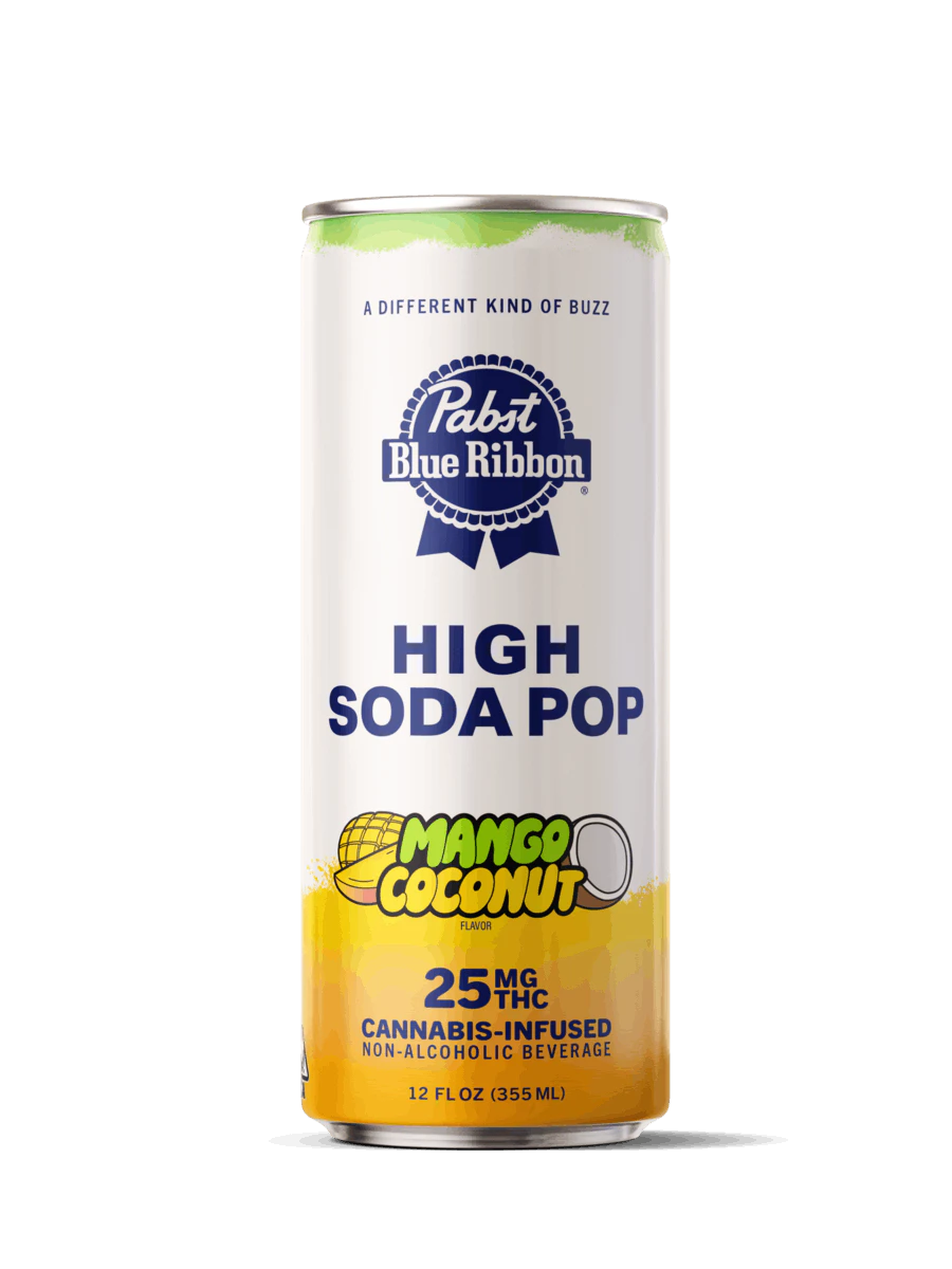 Pabst - Pabst High Soda 25mg Mango Coconut Main Image