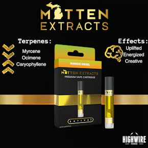 Mitten Extracts Cart Mango Diesel 1g