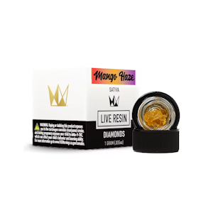 WEST COAST CURE - 1g West Cost Cure Live Resin Diamonds - Mango Haze 85%