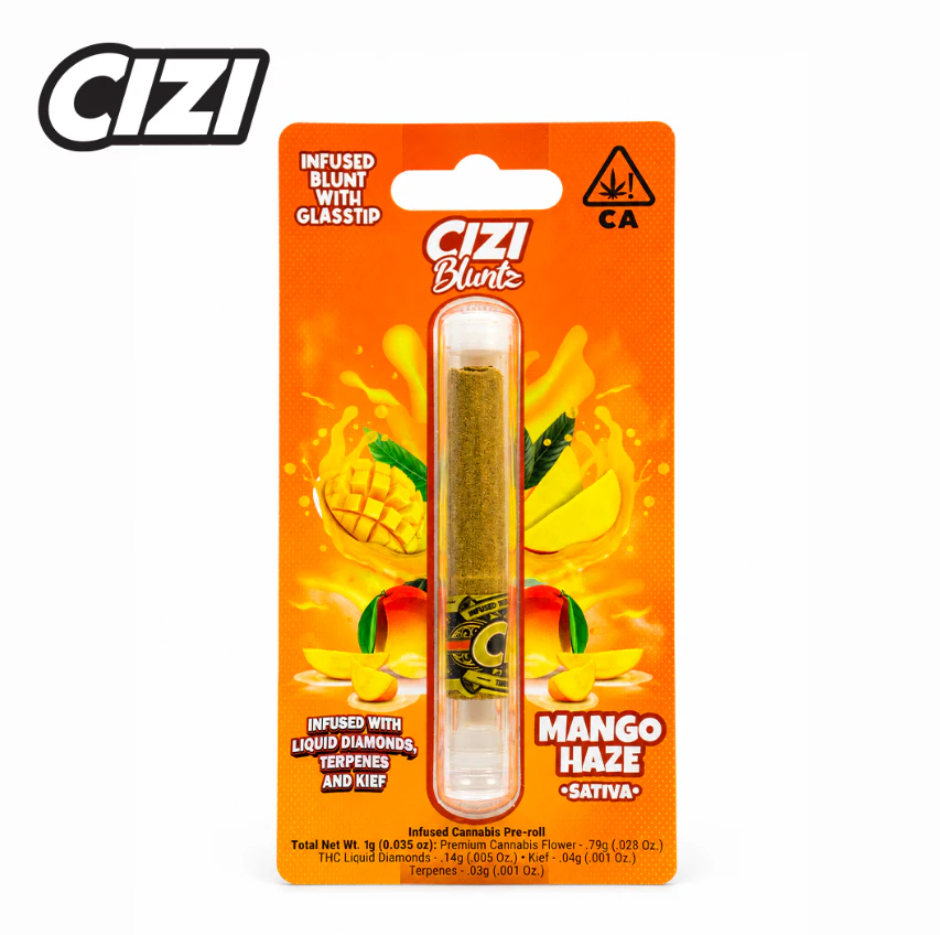 Cizi - Cizi - Mango Haze - 1g Infused Glass Tip Blunt Main Image
