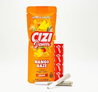 Cizi - Cizi - Dueces - Mango Haze - 1.5g Infused Pre-Rolls - 2pk