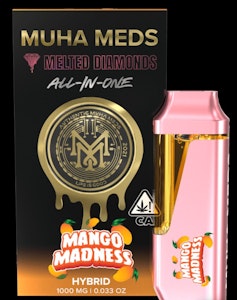 MUHA MEDS - Muha Meds - Mango Madness - 1g Melted Diamonds All In One