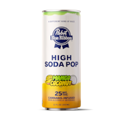 Mango Coconut Soda | High Soda 12oz (Single) 10mg THC | Pabst Labs