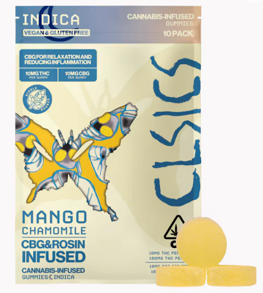 CLSICS - Mango Chamomile - 100mg - THC/CBG Main Image