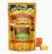 Lost Farm Mango 'Jack Herer' Chews | 100mg:50mg | 10ct | 10mg THC:5mg THCV