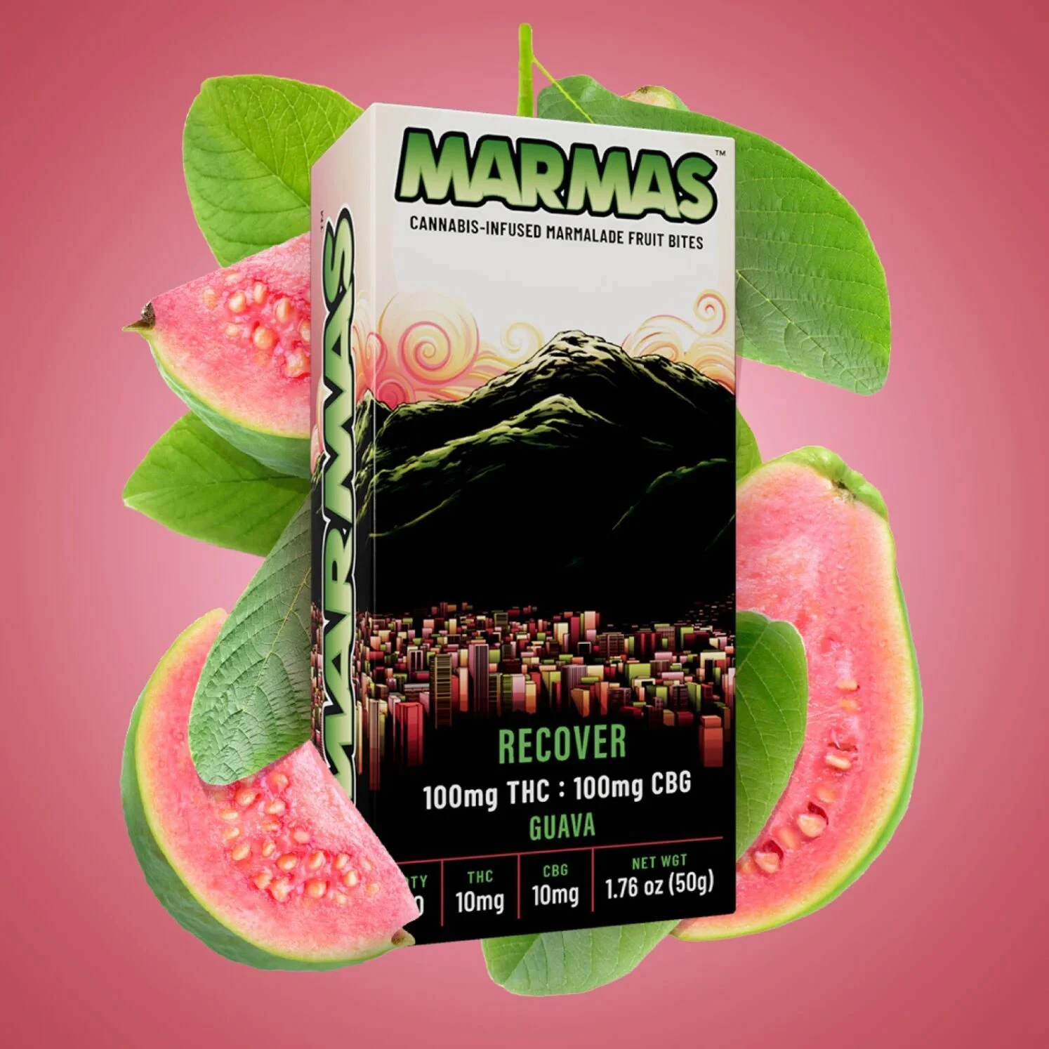 Marmas - Marmas - Guava - 100mg THC Gummies - 10pk Main Image