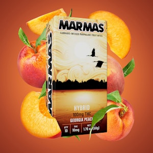 MARMAS - Marmas - Georgia Peach - 100mg THC Gummies - 10pk