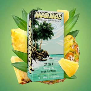 Marmas - Marmas - Sour Pineapple - 100mg THC Gummies - 10pk