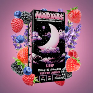 Marmas - Marmas - Wildberry Lavender - 100mg THC/50mg CBN Gummies - 10pk