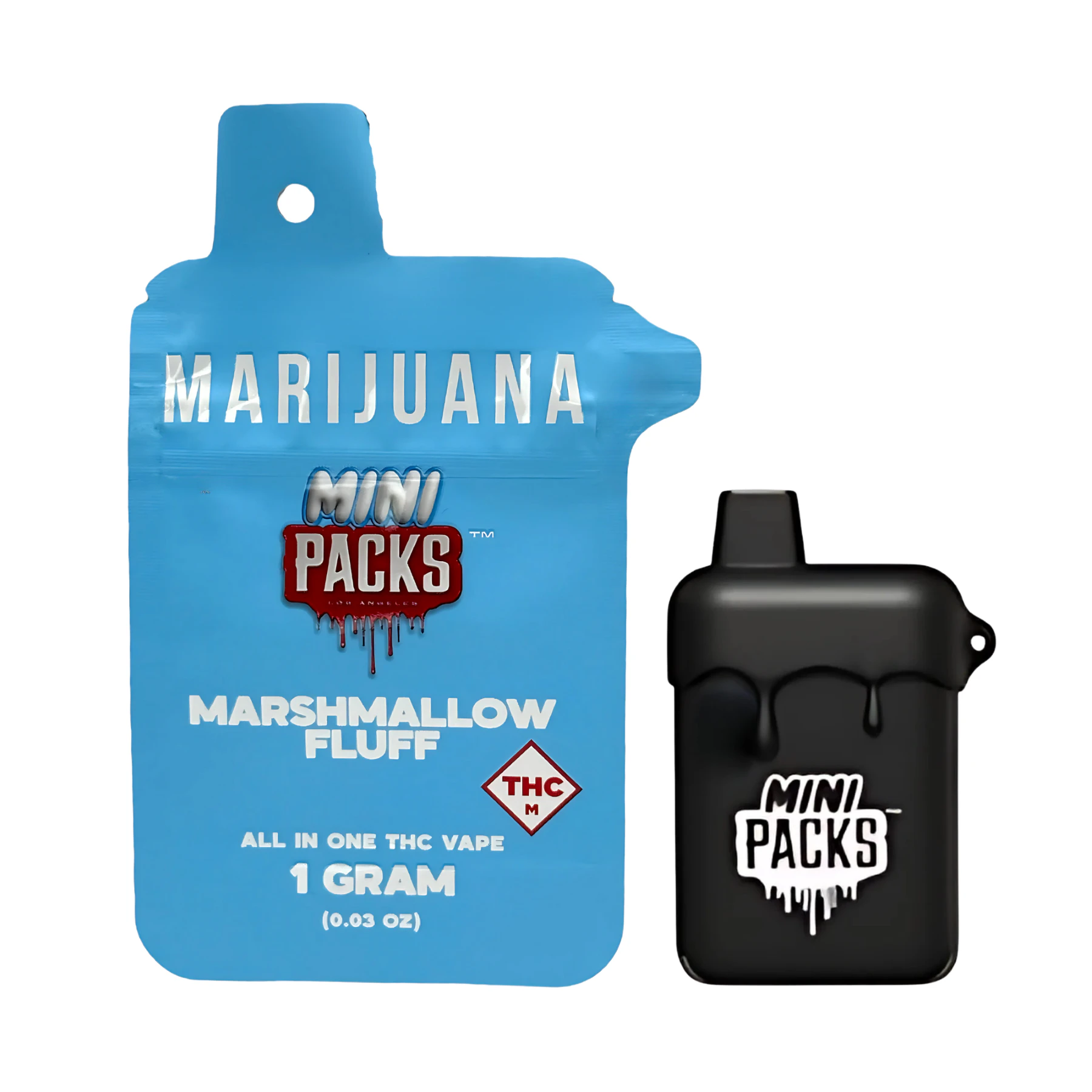 PACKS - PACKS - MARSHMALLOW FLUFF DISPOSABLE VAPE 1 GRAM Main Image