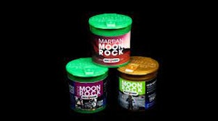 Rooster Moon rock - Rainbow Sherbert