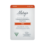 Mary's Medicinals | Focus (CBG) Transdermal Patch