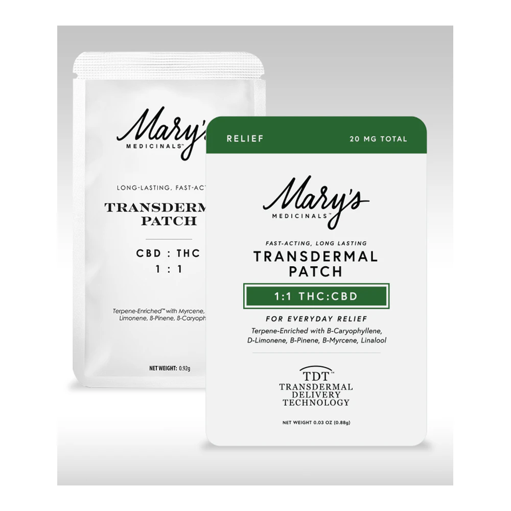 Mary's Medicinals™ - Mary's Medicinals | 1:1 Transdermal Patch | CBD:THC | 10mg  Main Image