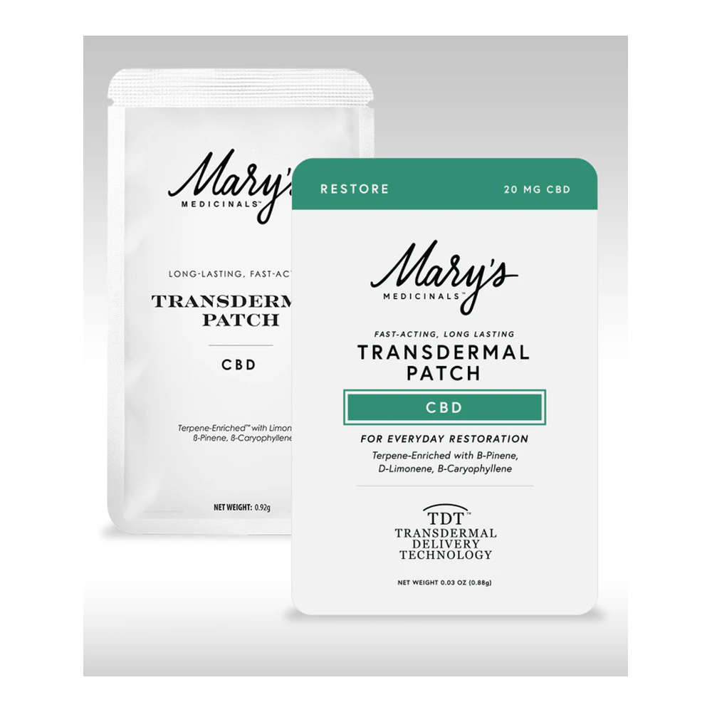 Mary's Medicinals™ - Mary's Medicinals | CBD Transdermal Patch | 20mg CBD Main Image
