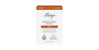 Mary's Medicinals | Focus | CBG | Transdermal Patch