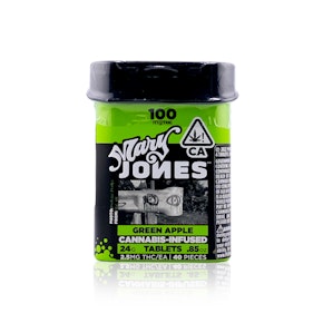 MARY JONES - Edible - Green Apple - Tablets - 100MG