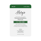 MARYS MEDICINALS | RELIEF REMEDY 1:1 CBD/THC | TINCTURE | 13.5ML