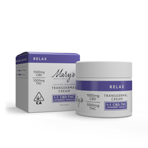 MARY'S MEDICINALS - MARYS MEDICINALS | VANILLA LAVENDER 1:1 THC/CBD | TOPICAL | 2OZ