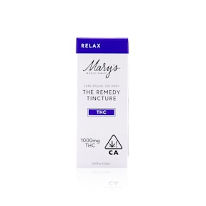 MARY'S MEDICINAL - Tincture - The Remedy - Relax  - THC - 1000MG