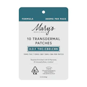 Mary's Medicinal - Transdermal Patch 3:2:1 THC/CBD/CBN
