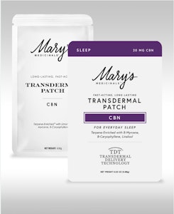 MARY'S MEDICINALS - CBN | Transdermal Patch | Marys Medicinals