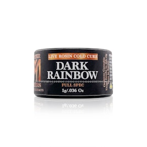 MASTER MAKERS - Concentrate - Dark Rainbow - Cold Cure Live Rosin- 1G