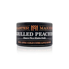 MASTER MAKERS - Concentrate - Grilled Peaches - Cold Cure Live Rosin - 1G