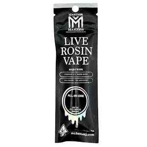 MASTER MAKERS - Master Makers - Live Rosin - Whitethorn Rose - RTU - 0.5g