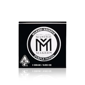 MASTER MAKERS - Concentrate - Purple Papaya - Reserve Live Rosin - 1G
