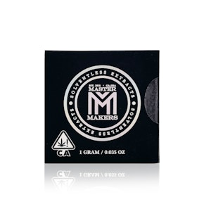 MASTER MAKERS - Concentrate - GG x GMO - Signature Live Rosin - 1G