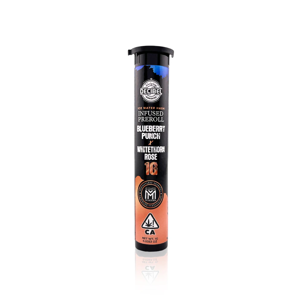 Master Makers - MASTER MAKERS - Infused Preroll - Blueberry Punch x Whitethorn Rose - 1G Main Image