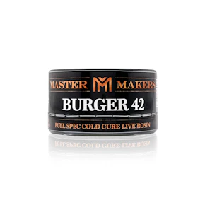 MASTER MAKERS - Concentrate - Burger 42 - Live Rosin - 1G