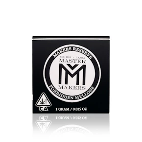 MASTER MAKERS - Concentrate - Forbidden Melonz - Reserve Live Rosin - 1G