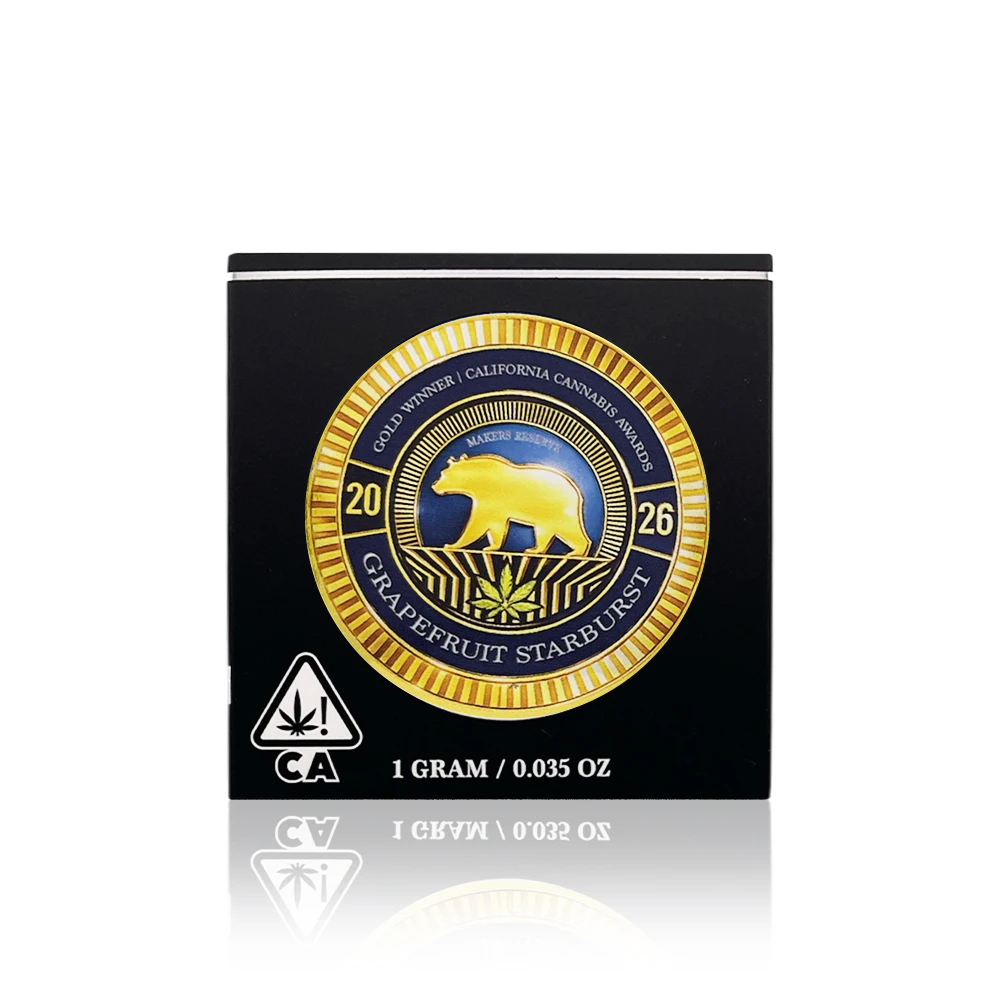 Master Makers - MASTER MAKERS - Concentrate - Grapefruit Starburst - Live Rosin - 1G Main Image