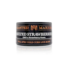 MASTER MAKERS - Concentrate - Melted Strawberries - Cold Cure Live Rosin - 1G