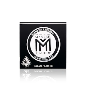 MASTER MAKERS - Concentrate - Sour Peaches - Reserve Live Rosin - 1G