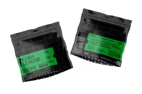 KUSH LEAGUE - Matcha Apple Rosin Chews - 100mg