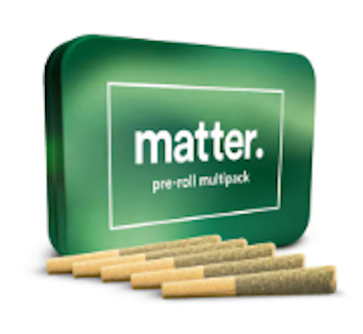 matter. - Garlicane - Indica- 0.35g (Pre-Roll) 5pk | matter.      -y7 back