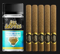 Left Coast- Lil Leftys - Maui Waui - 1.3g/5pk total 6.5g Infused blunts